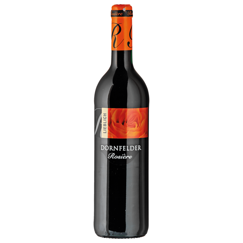 Dornfelder Rotwein Rosière lieblich 0,75l
